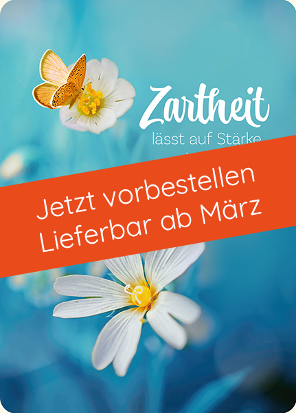 XL-Postkarte Big Blessing – Zartheit (Schmetterling)