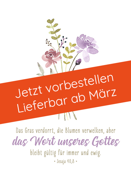 Postkarte – Das Wort unseres Gottes