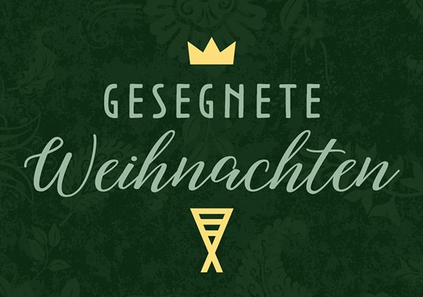 Mini – Gesegnete Weihnachten (Krone Krippe)