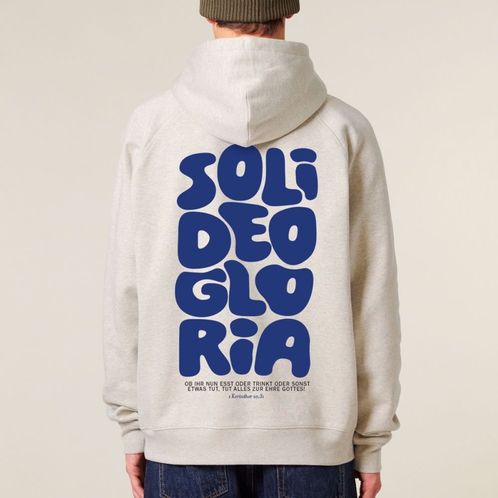 Hoodie SoliDeoGloria (beige)